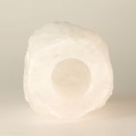 Kristallfelsen Himalaya-Salz Kerzenhalter 600-800 g