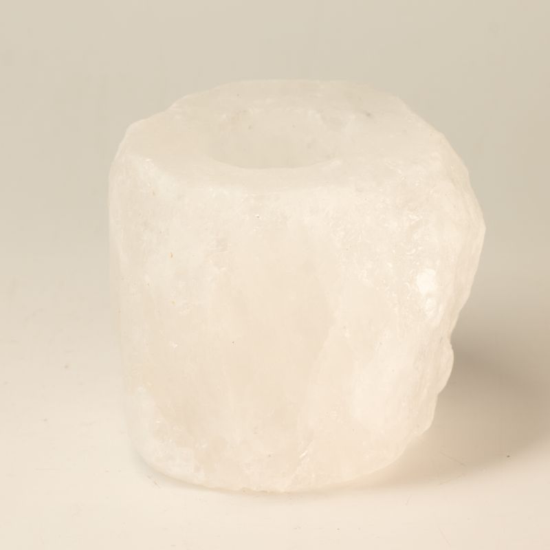 Kristallfelsen Himalaya-Salz Kerzenhalter 600-800 g