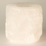 Kristallfelsen Himalaya-Salz Kerzenhalter 600-800 g