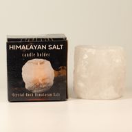 Kristallfelsen Himalaya-Salz Kerzenhalter 600-800 g