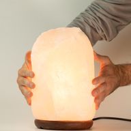 Kristallfelsen Himalaya-Salzlampe - & Sockel ca. 8–10 kg