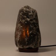 Graue Himalaya-Salzlampe aus Natursalz - 3-5 kg