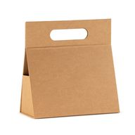 Faltbare Geschenkbox - Handbox (20x10x20 cm) - Braun Craft