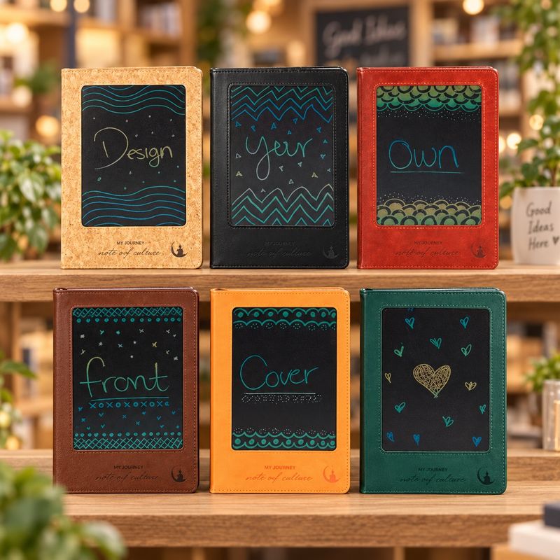A5 Intention-Notizbuch Starter-Set mit 30 Notizbüchern