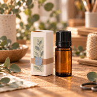 Box für 10-ml-Flasche ätherisches Öl - Weiß