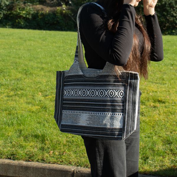 Nomad Sari Jacquard natürliche Taschen