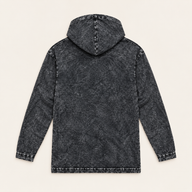 Kleines stonewashed Hoodie-Shirt mit Känguru-Tasche - Grau REBEL