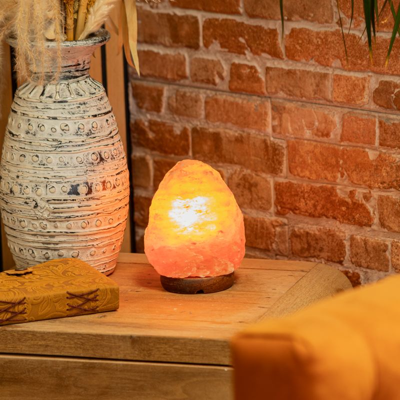 Qualitäts-Natursalzlampe – Basis ca. 2–3 kg
