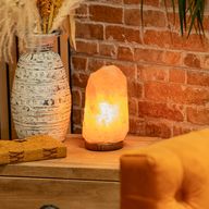 Qualitäts-Natursalzl lampe - Basis ca. 3-5 kg