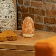 Hochwertige USB-Natursalzlampe - 11,5 cm (multi)