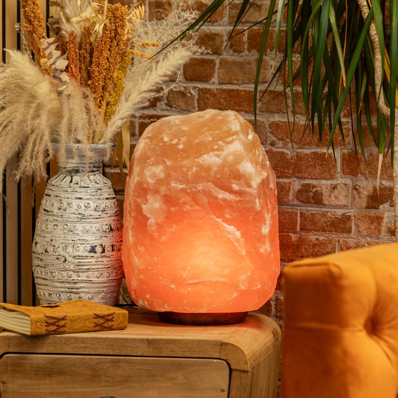 Qualität: riesige natürliche Salzlampe – ca. 24–26 kg