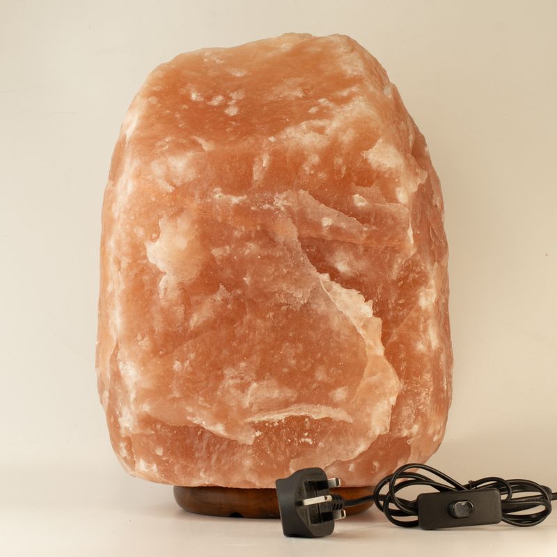 Qualität: riesige natürliche Salzlampe – ca. 24–26 kg