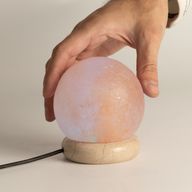 Qualitäts-USB-Ball-Salzlampe - 8 cm (mehrfarbig)