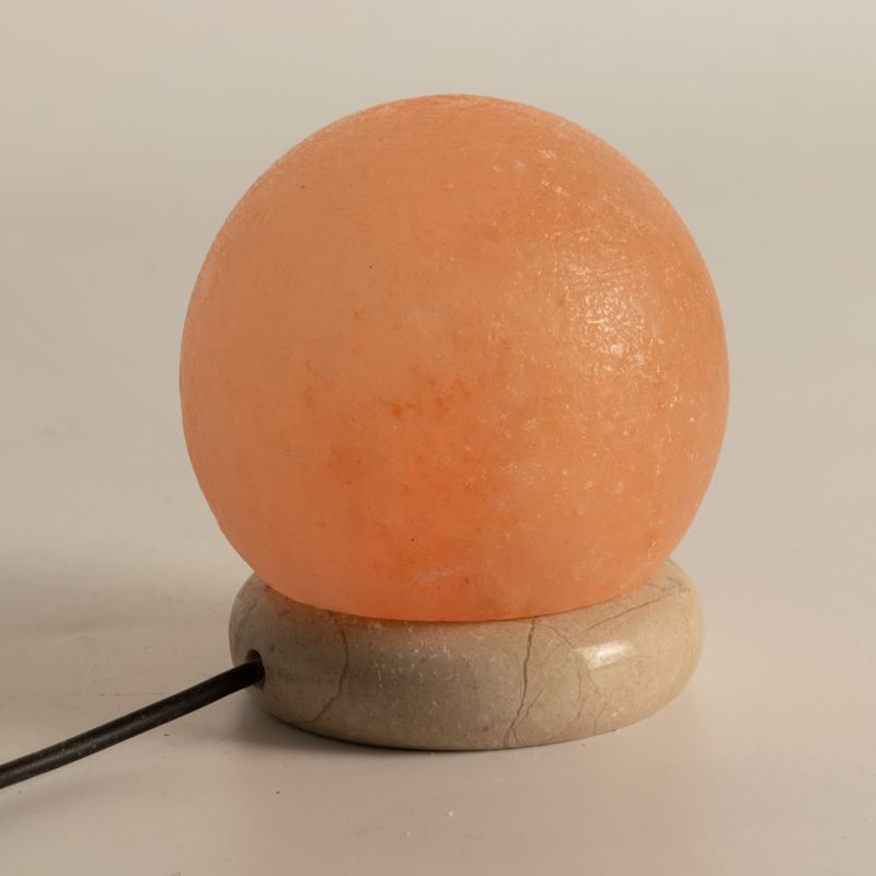 Qualitäts-USB-Ball-Salzlampe - 8 cm (mehrfarbig)