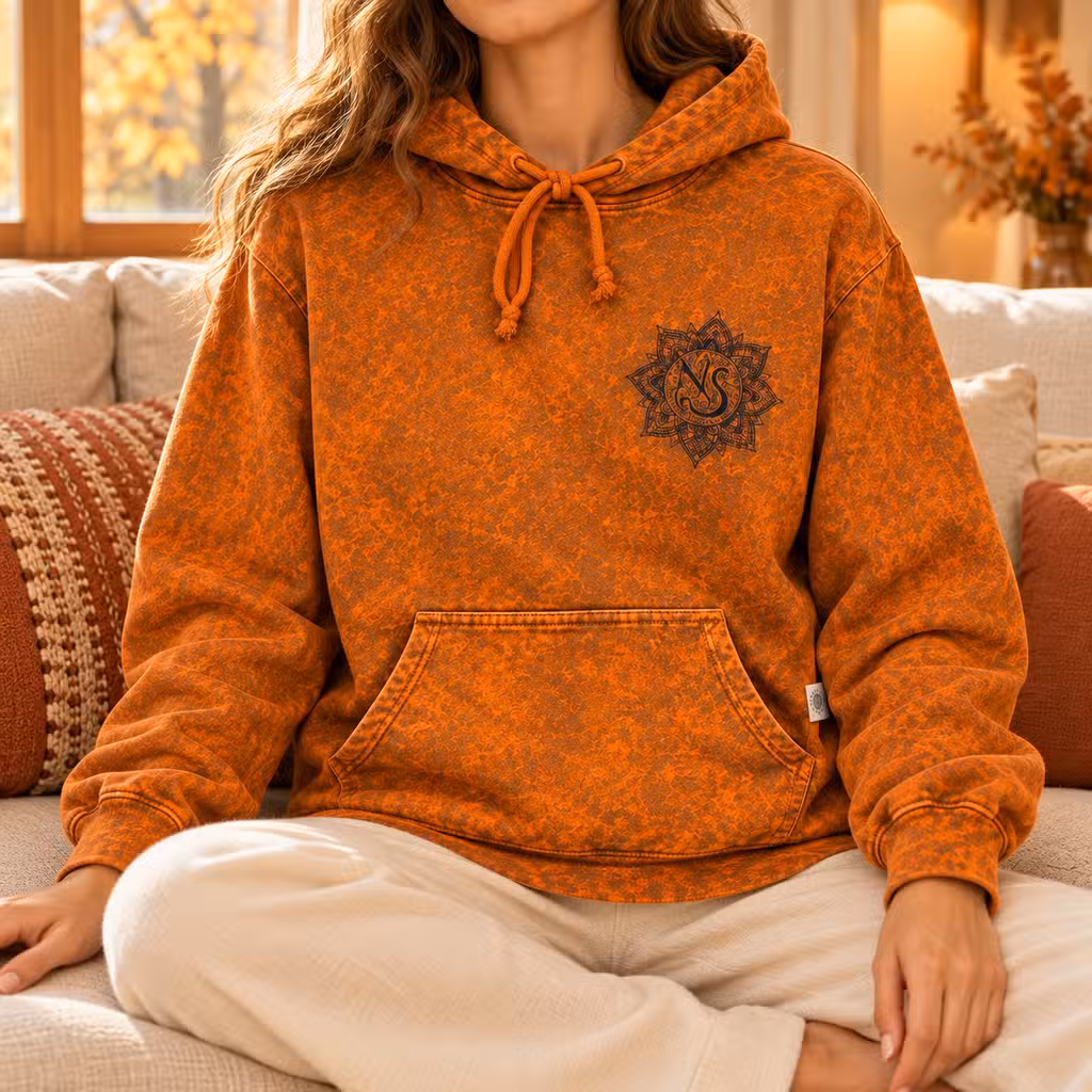 Nomad Sari Hoodies aus stonewashed Baumwolle