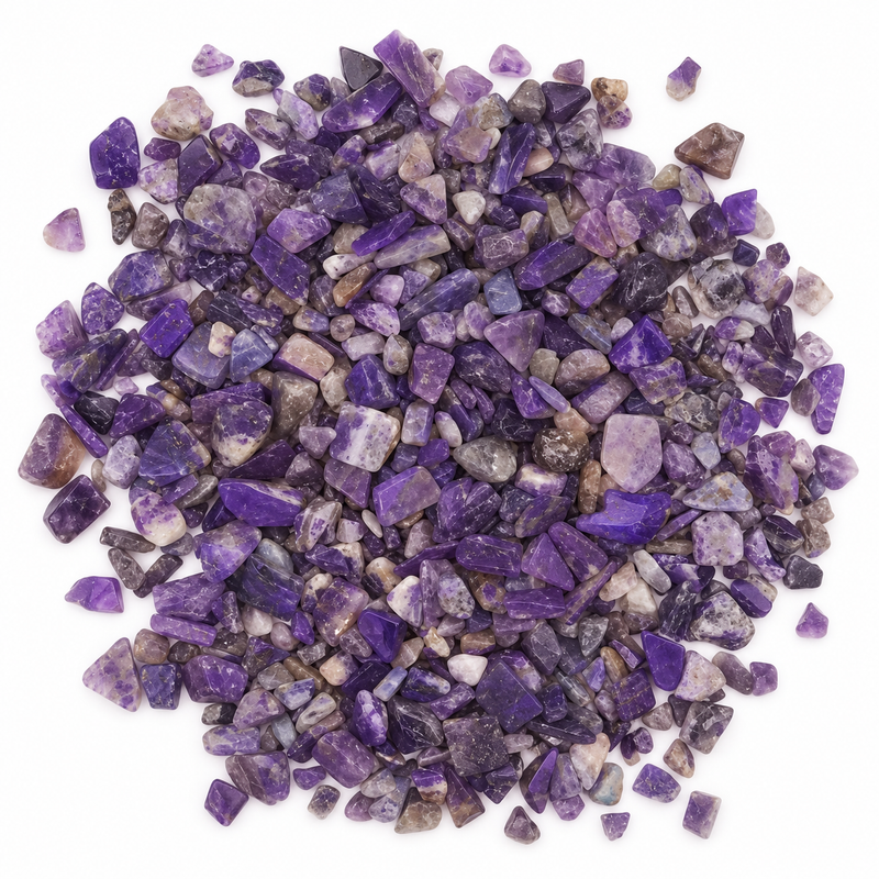 Amethyst-Edelsteinsplitter lose - 1 kg