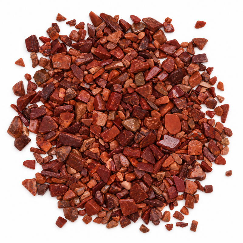 Roter Jaspis Edelsteinsplitter lose - 1 kg