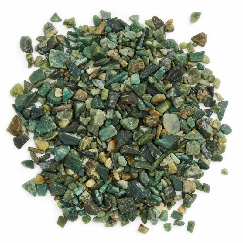 Grüner Aventurin Edelstein-Splitter lose - 1 kg