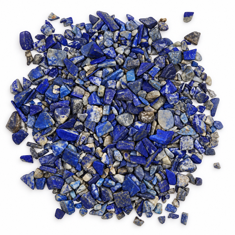 Lapis-Edelstein-Chips Großpackung - 1KG