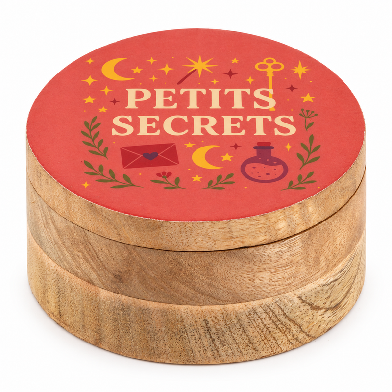 Runde emaillierte Dose – Petite Secrets