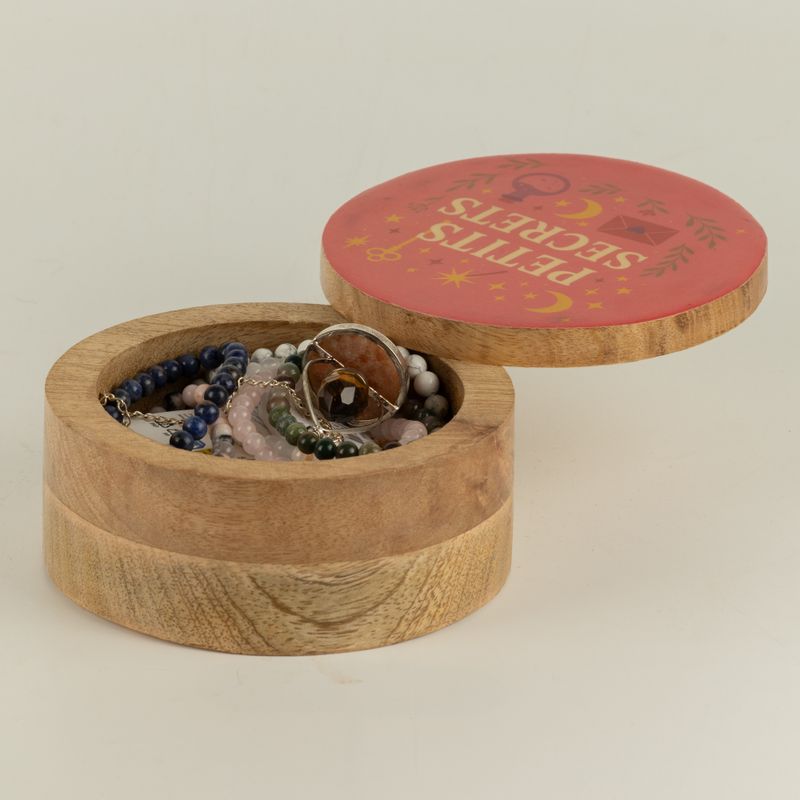 Runde emaillierte Dose – Petite Secrets