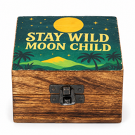 Kleine emaillierte Dose – Stay Wild Moon Child