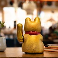 Klassische Glückskatze (Maneki-neko)