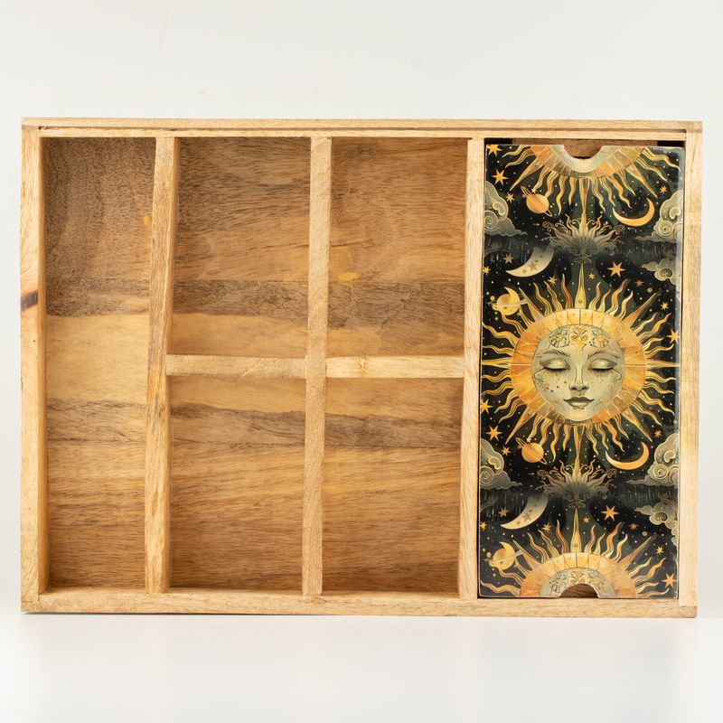 Sun Goddess Tarot-Tablett mit Kartenhalter