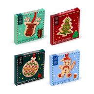 Jingle Bunch Weihnachts-Kreuzstich-DIY-Dekoration