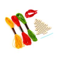 Jingle Bunch Weihnachts-Kreuzstich-DIY-Dekoration