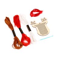 Jingle Bunch Weihnachts-Kreuzstich-DIY-Dekoration