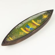 Emaille-Räucherschale – Mangoholz – Lebensbaum