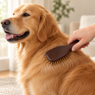 PAW Fellpflege-Tools – Mini-Bürste & Massage – Bambus-Stifte