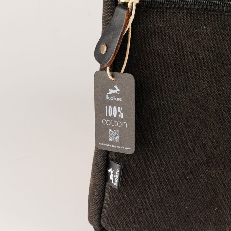 Stonewashed Laptoptasche (groß) – Anthrazitgrau