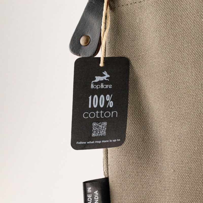 Canvas-Laptoptasche für unterwegs – Oliv