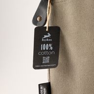 Canvas-Laptoptasche für unterwegs – Oliv