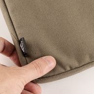 Canvas-Laptoptasche für unterwegs – Oliv