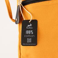 Canvas-Laptoptasche für unterwegs – Orange