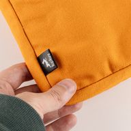 Canvas-Laptoptasche für unterwegs – Orange