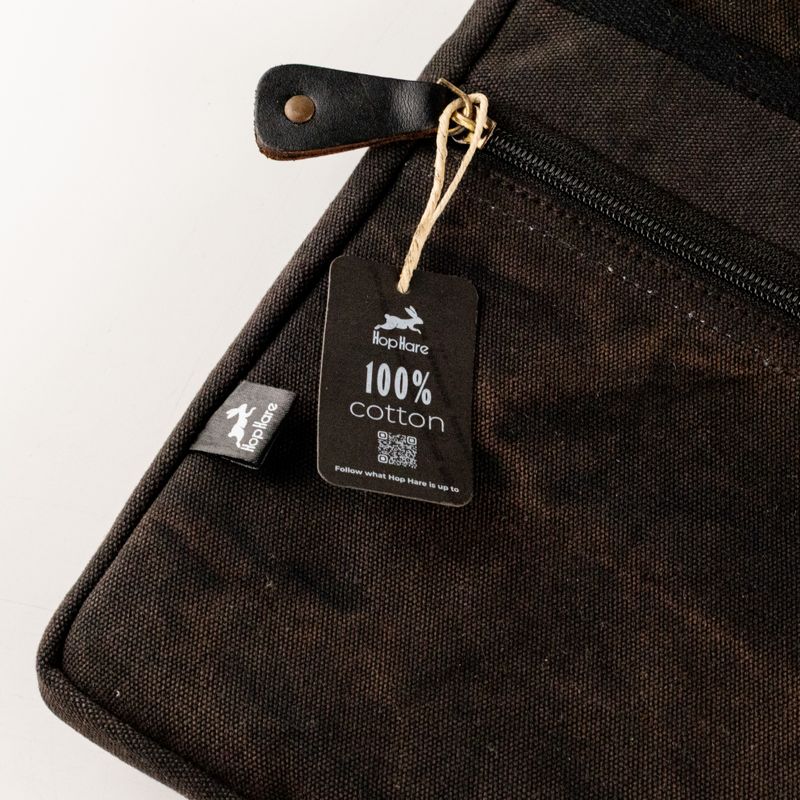 Stonewashed Tablet-Tasche – Anthrazit