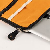 Tablet-Tasche aus Canvas – Orange
