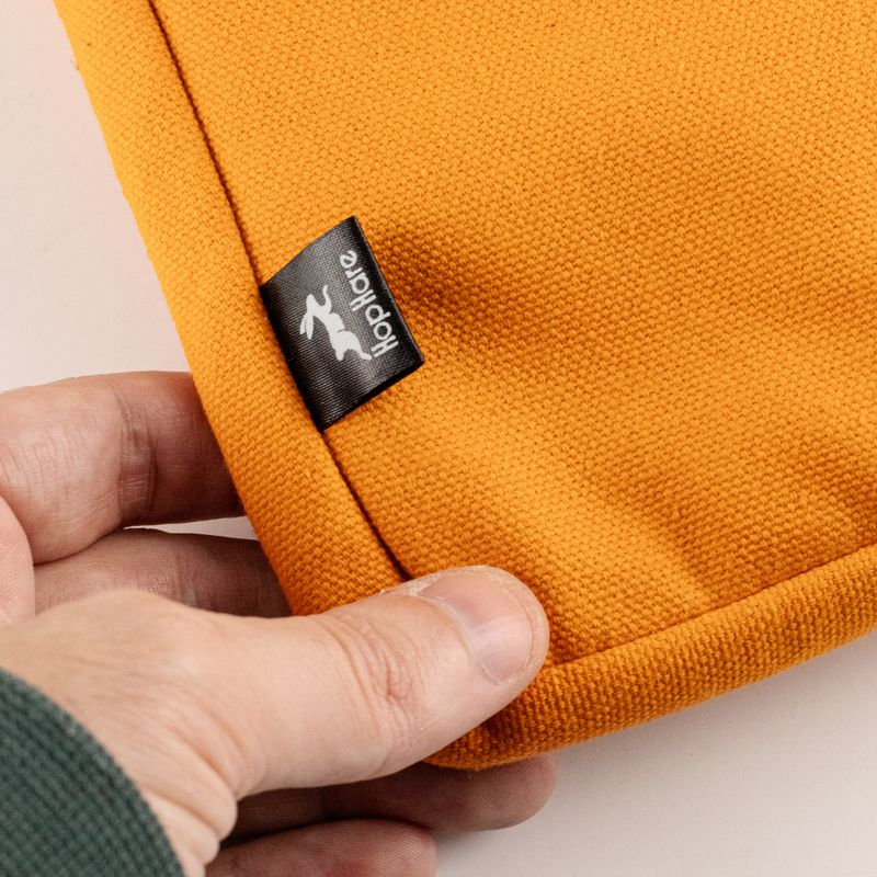 Tablet-Tasche aus Canvas – Orange