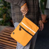 Tablet-Tasche aus Canvas – Orange