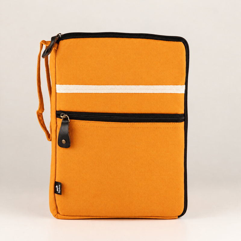 Tablet-Tasche aus Canvas – Orange