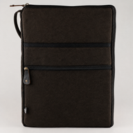 Stonewashed Laptoptasche (groß) – Anthrazitgrau