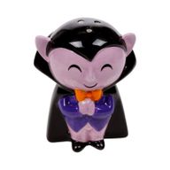 Gruseliges Dracula & Sarg Salz- und Pfefferstreuer-Set aus Keramik