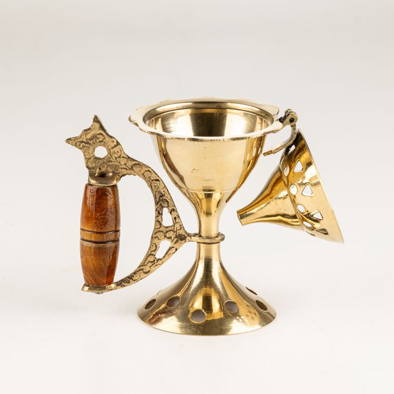 Räucherkegelhalter mit Griff