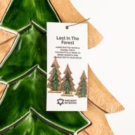 Lost in the Forest – 3D-Baum, mittel (29 x 18,5 x 2,5 cm)