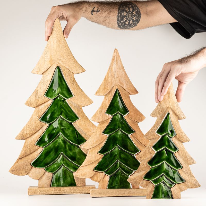 Lost in the Forest – 3D-Baum, mittel (29 x 18,5 x 2,5 cm)