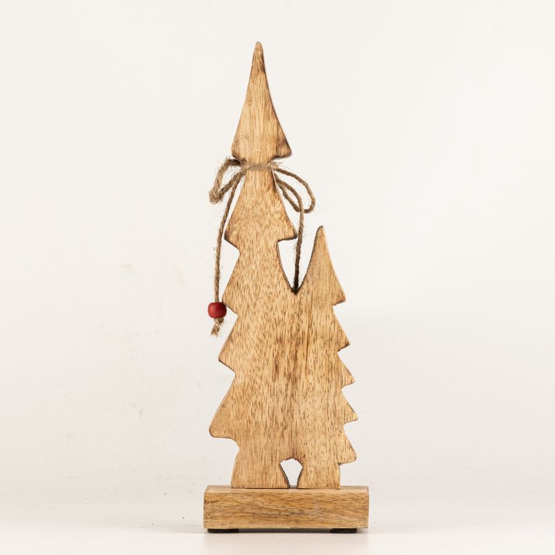 Lost in the Forest – Klein – Emaillierte Zwillingsbäume – (25 x 8 x 2,5 cm)